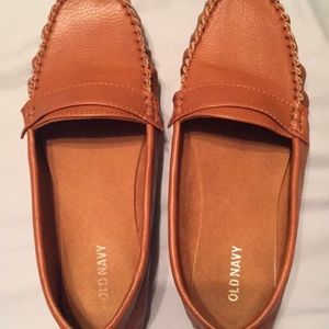 Old navy cognac loafers